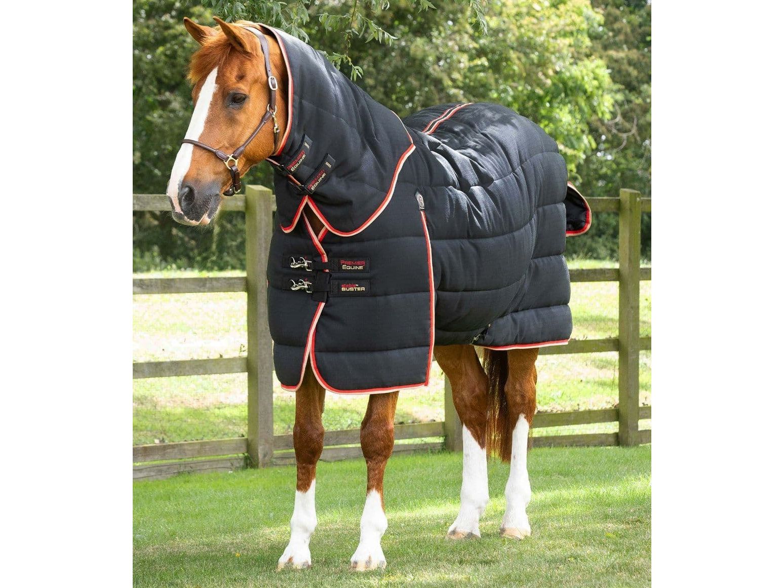 Premier Equine Stable Buster 200g Stable Rug with Neck Cover