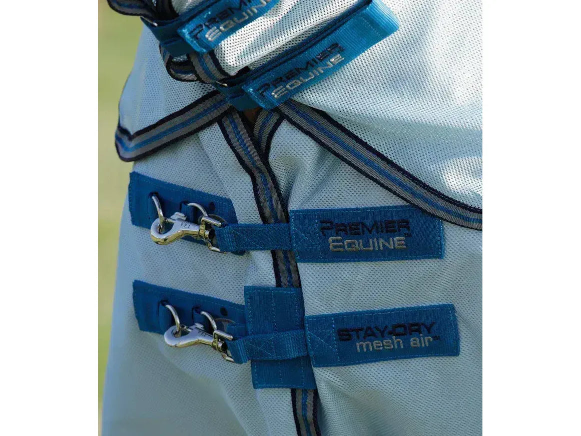 Premier Equine Stay-Dry Mesh Air Fly Rug with Surcingles