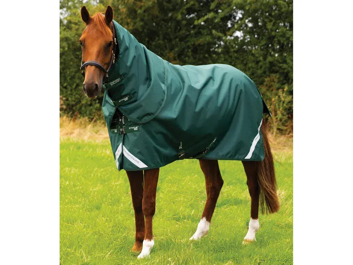 Premier Equine Stratus 1200D Series 100g Turnout Rug with Classic Neck Cover