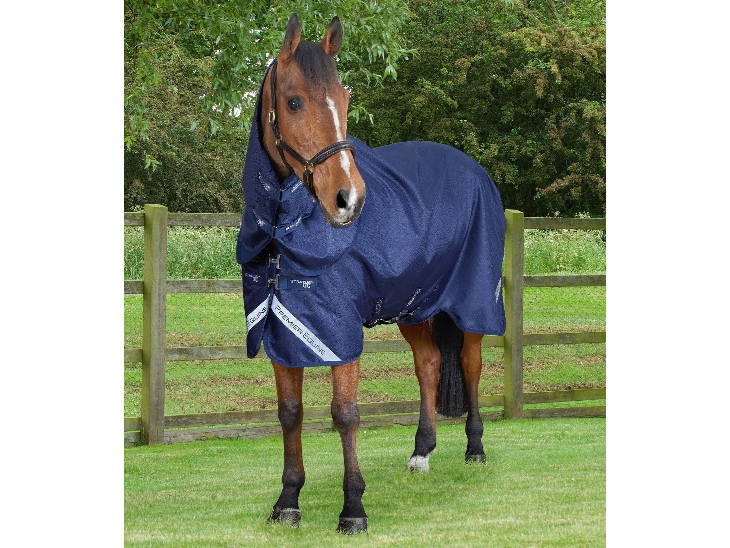 Premier Equine Stratus 600D Series 0g Turnout Rug with Classic Neck Cover