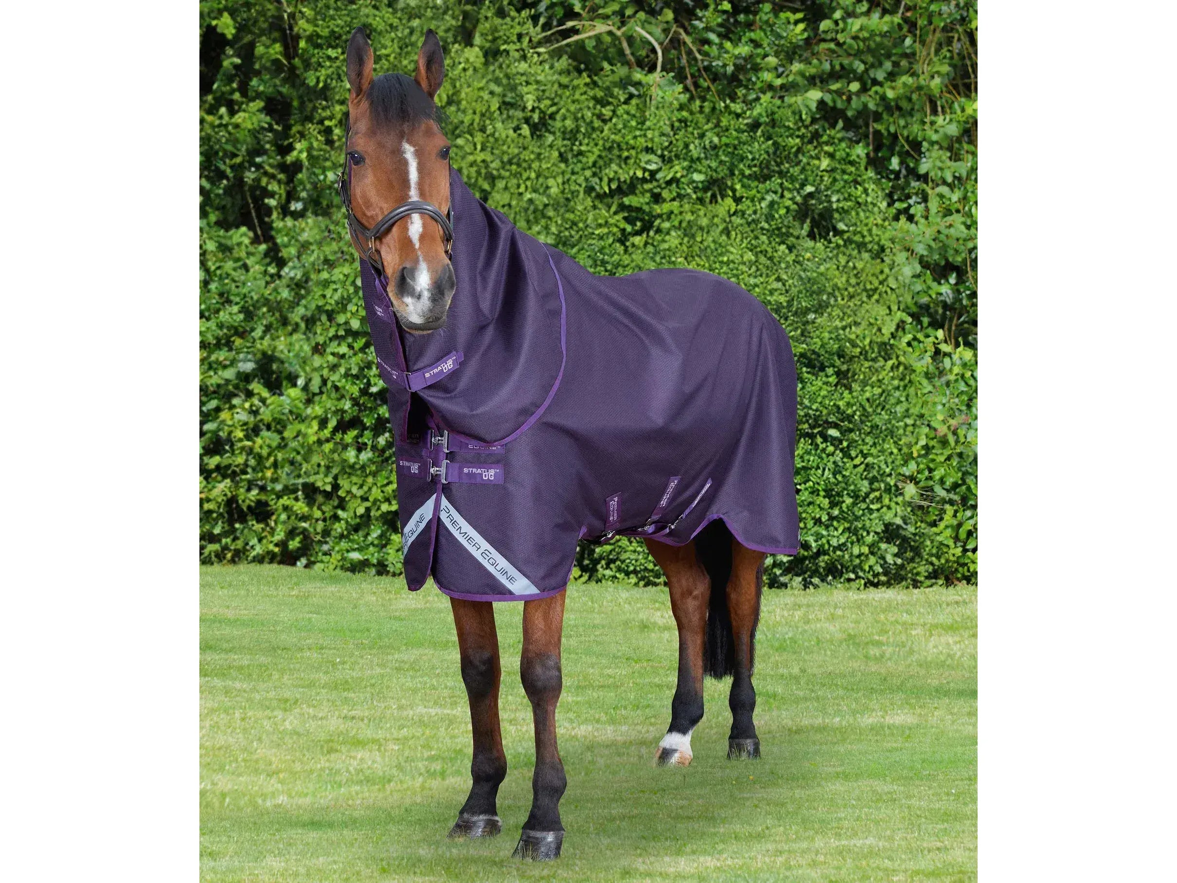Premier Equine Stratus 600D Series 0g Turnout Rug with Classic Neck Cover