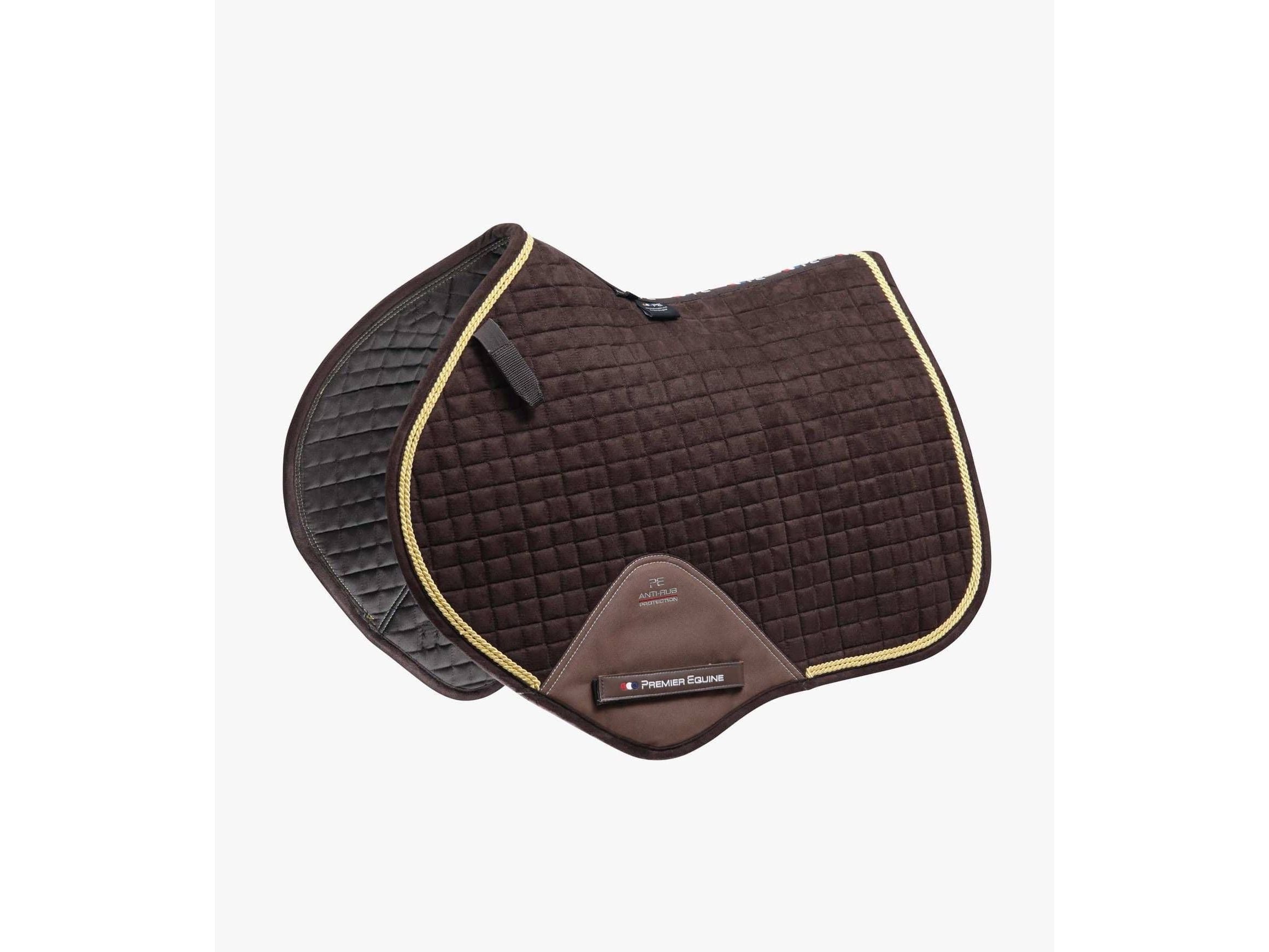 Premier Equine Techno-Suede Close Contact Jump Saddle Square