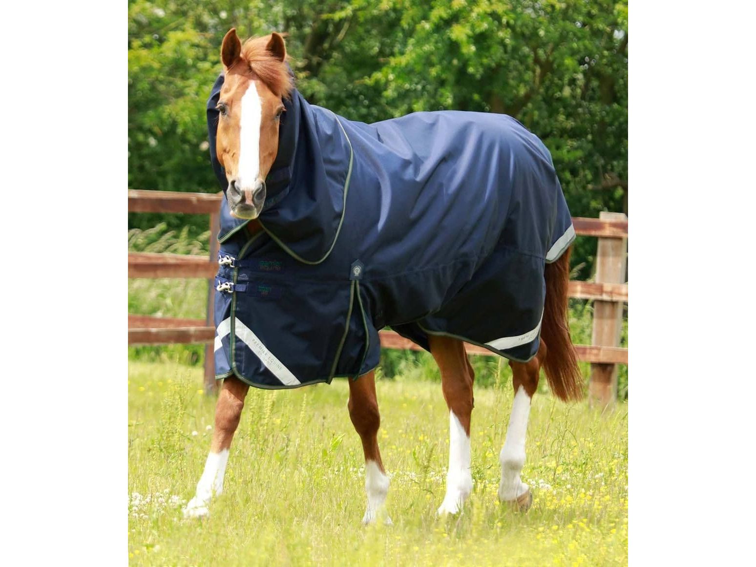 Premier Equine Titan 40g Turnout Rug with Snug-Fit Neck Cover