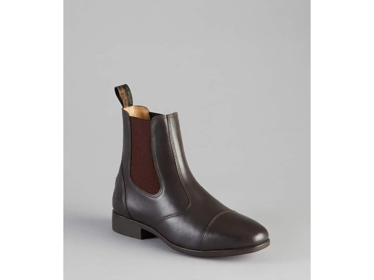 Premier Equine Torlano Leather Chelsea Paddock Boots - Brown