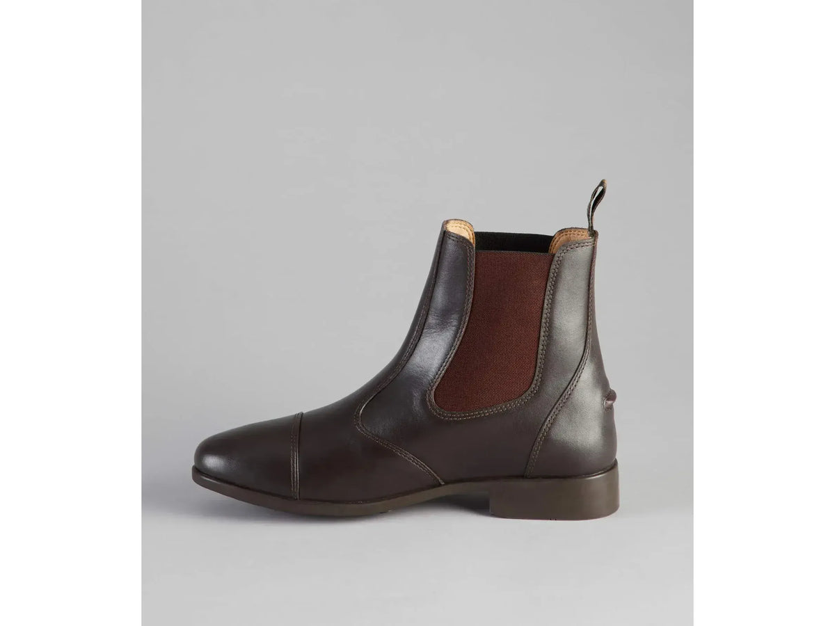 Premier Equine Torlano Leather Chelsea Paddock Boots - Brown