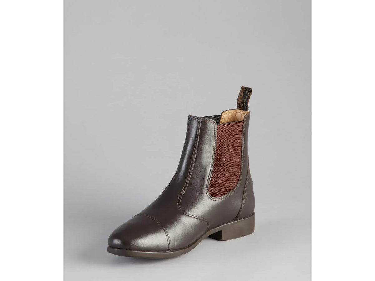 Premier Equine Torlano Leather Chelsea Paddock Boots - Brown