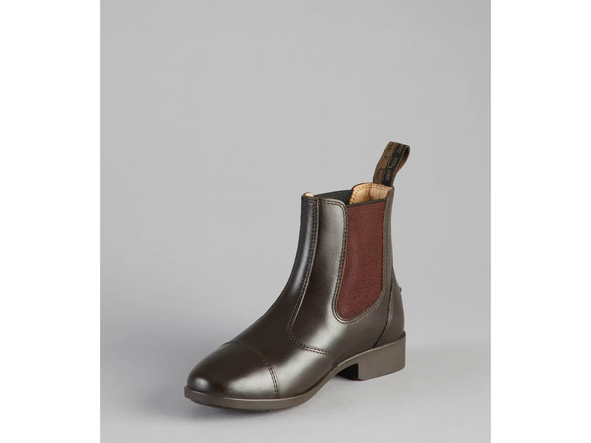 Premier Equine Torlano Junior Leather Chelsea Boots - Brown