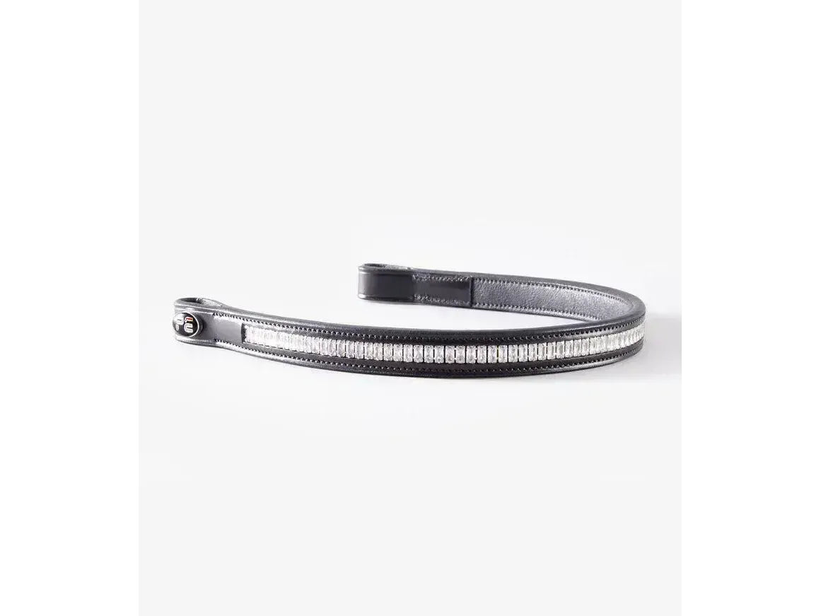 Premier Equine Trovare Straight Crystal Browband