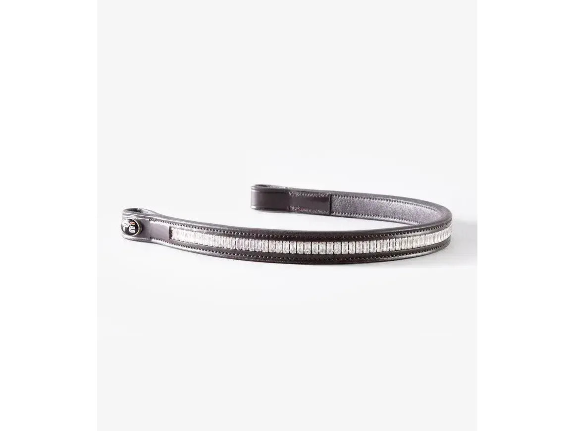 Premier Equine Trovare Straight Crystal Browband