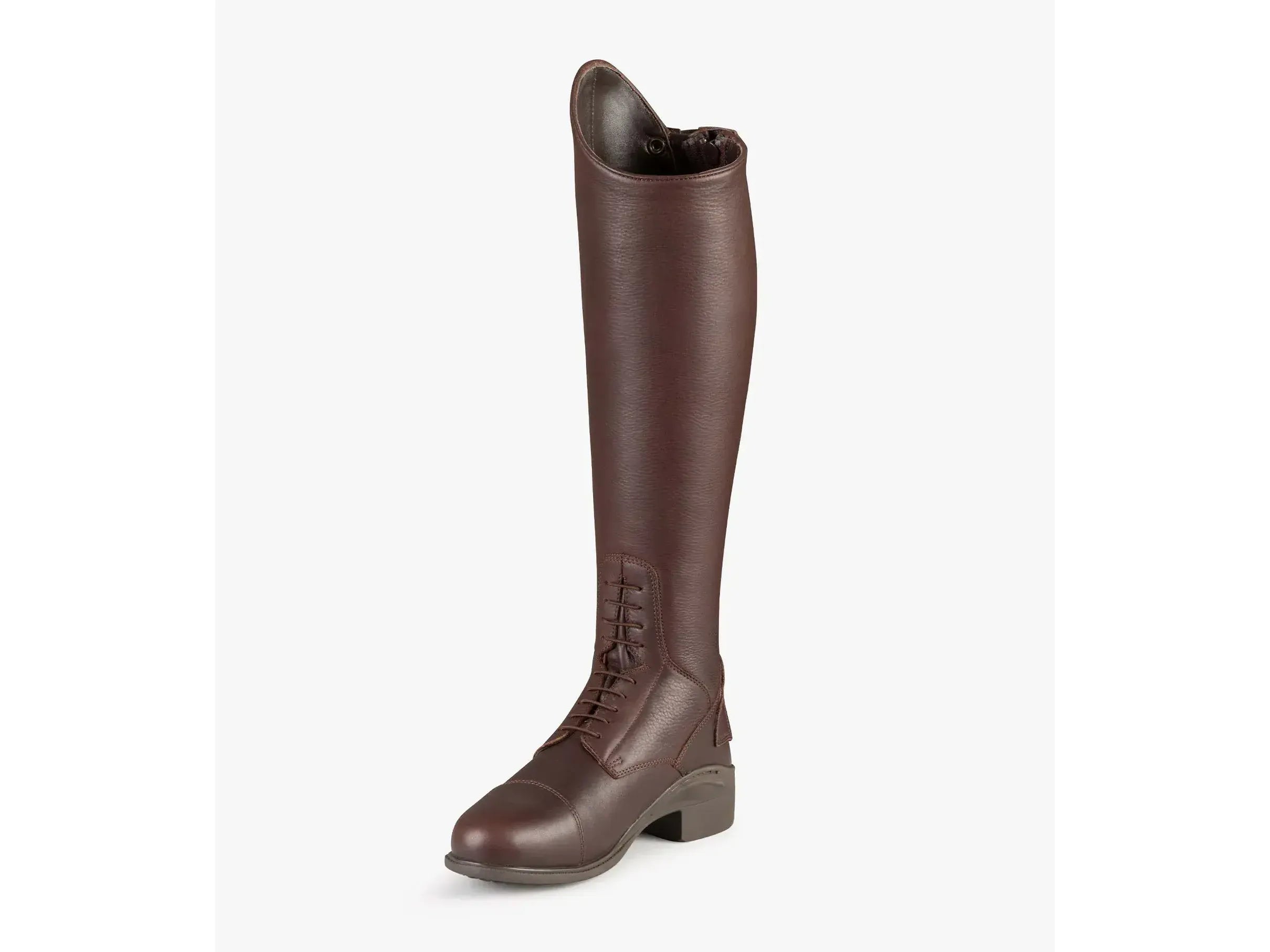Premier Equine Vallardi Ladies Brown Leather Field Tall Riding Boots
