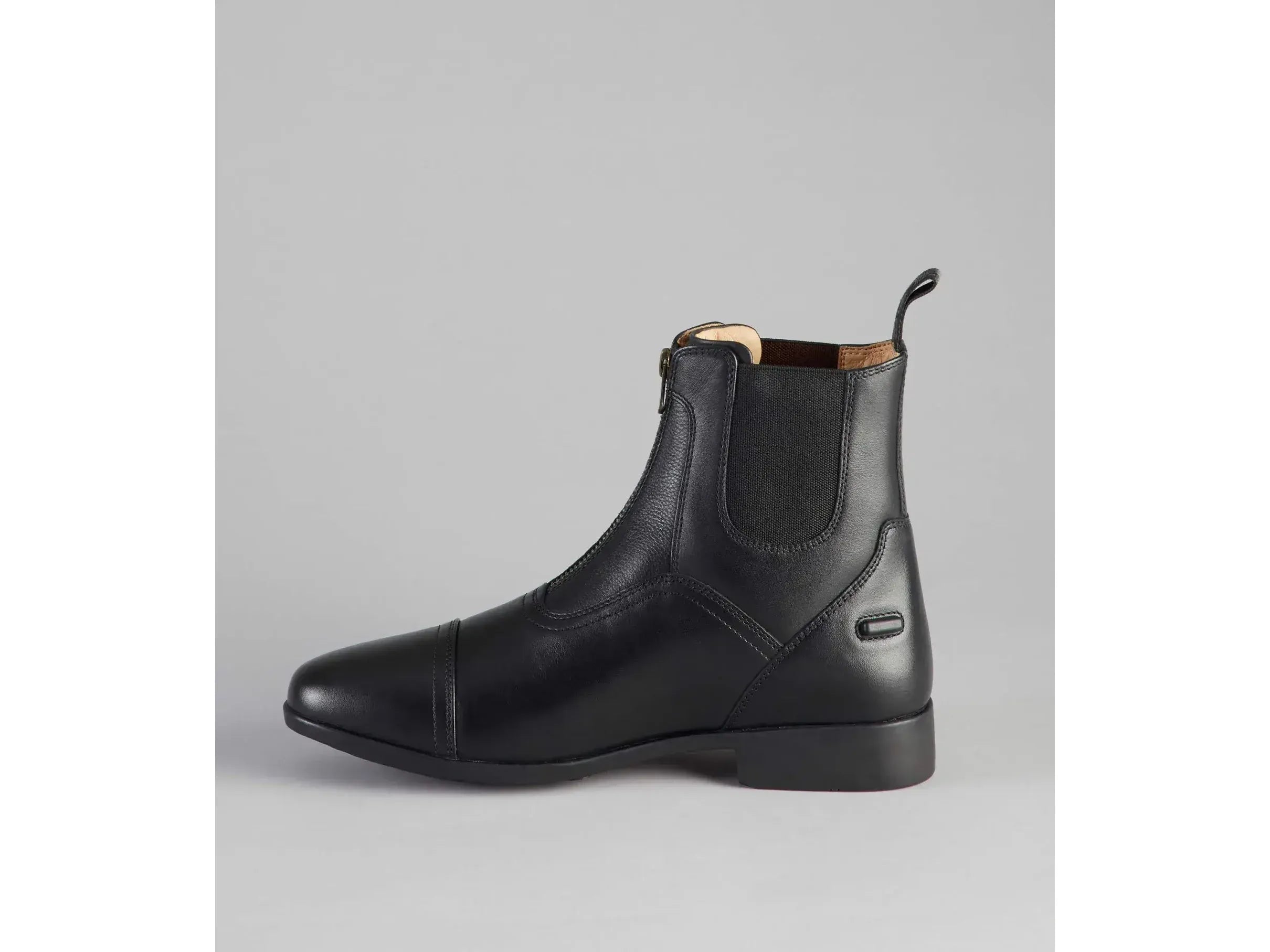 Premier Equine Virtus Black Leather Paddock Boots