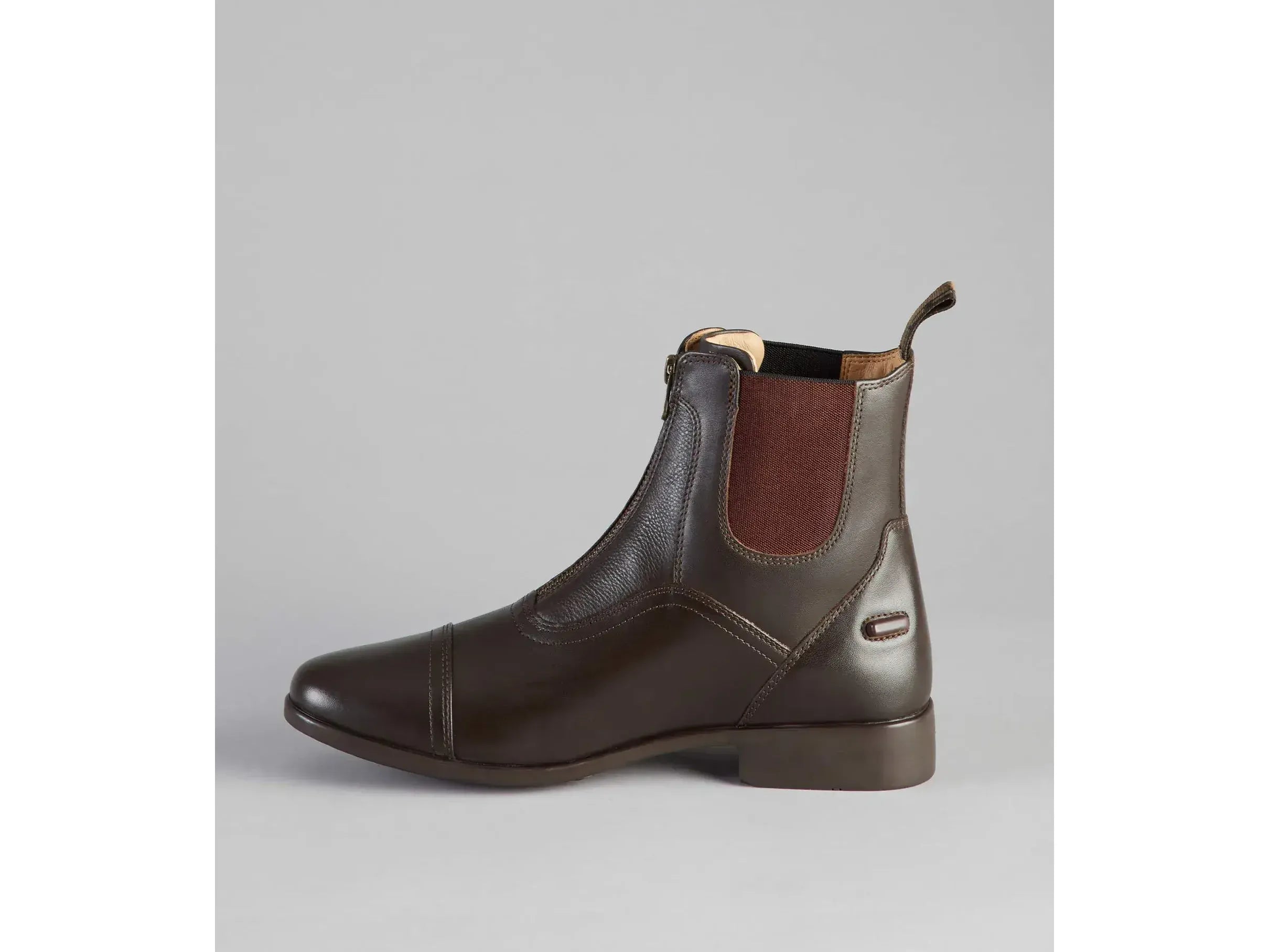 Premier Equine Virtus Brown Leather Paddock Boots