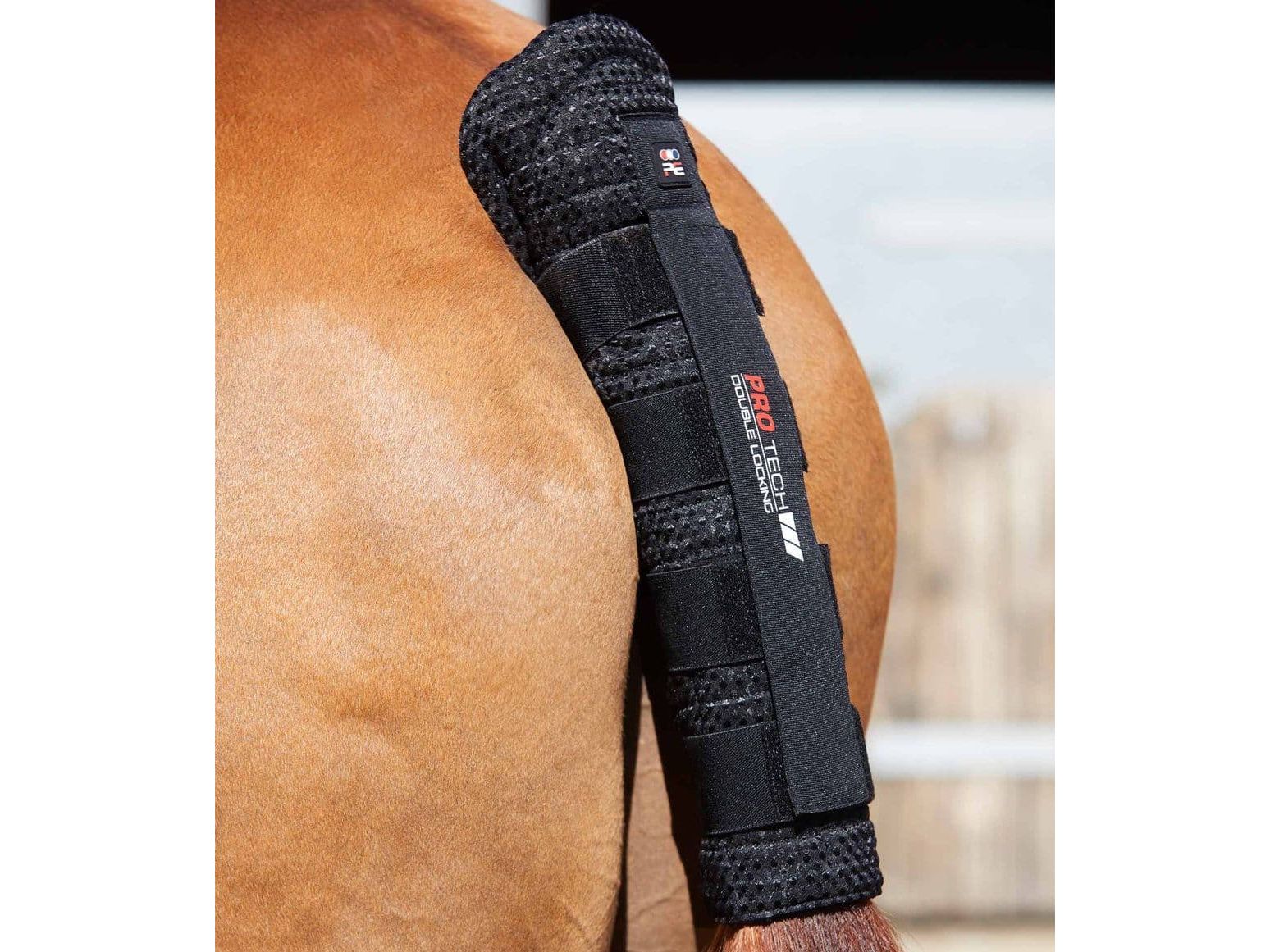 Premier Equine Waffle Quilted Double Locking Tail Guard