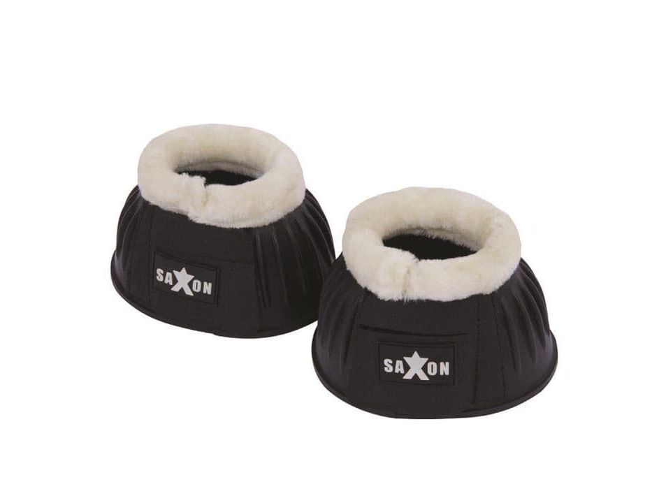 Saxon Fleece Trim Rubber Bell Boots