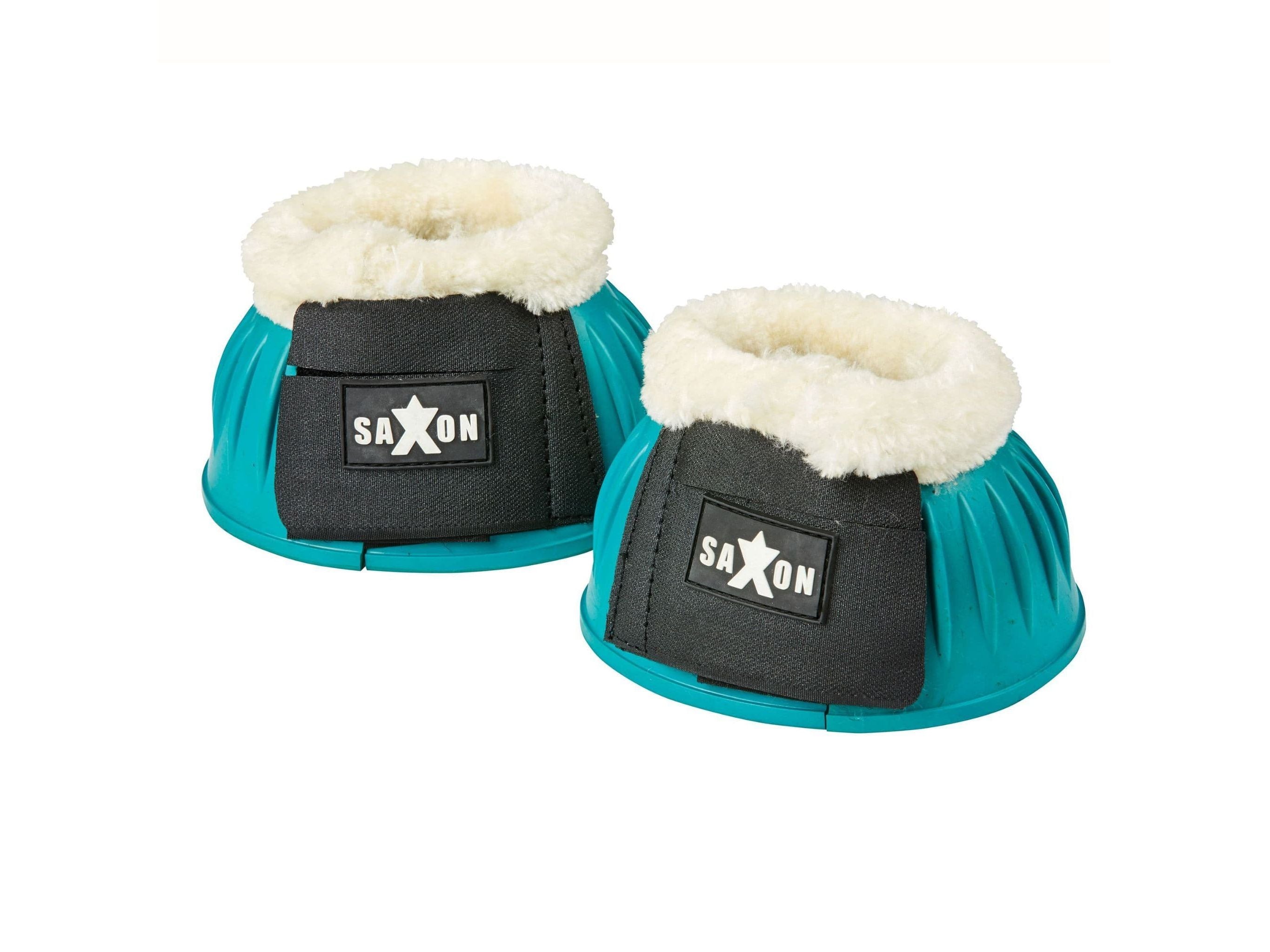 Saxon Fleece Trim Rubber Bell Boots