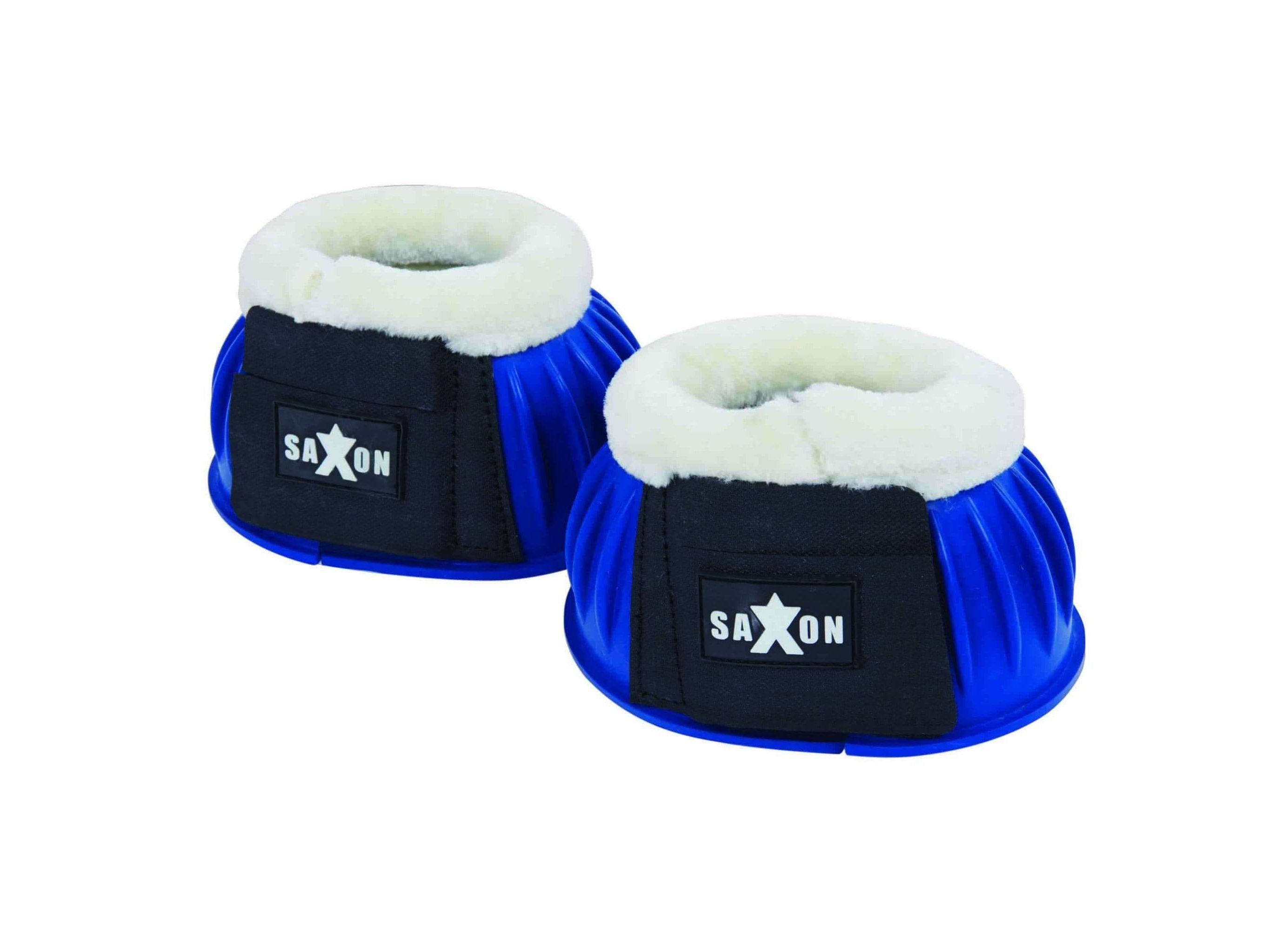 Saxon Fleece Trim Rubber Bell Boots