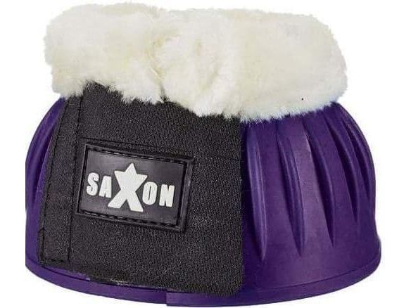 Saxon Fleece Trim Rubber Bell Boots