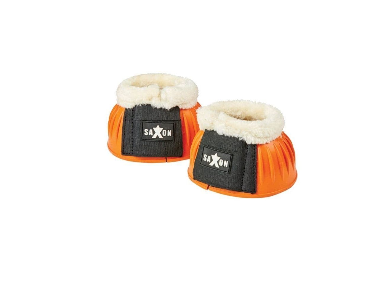 Saxon Fleece Trim Rubber Bell Boots