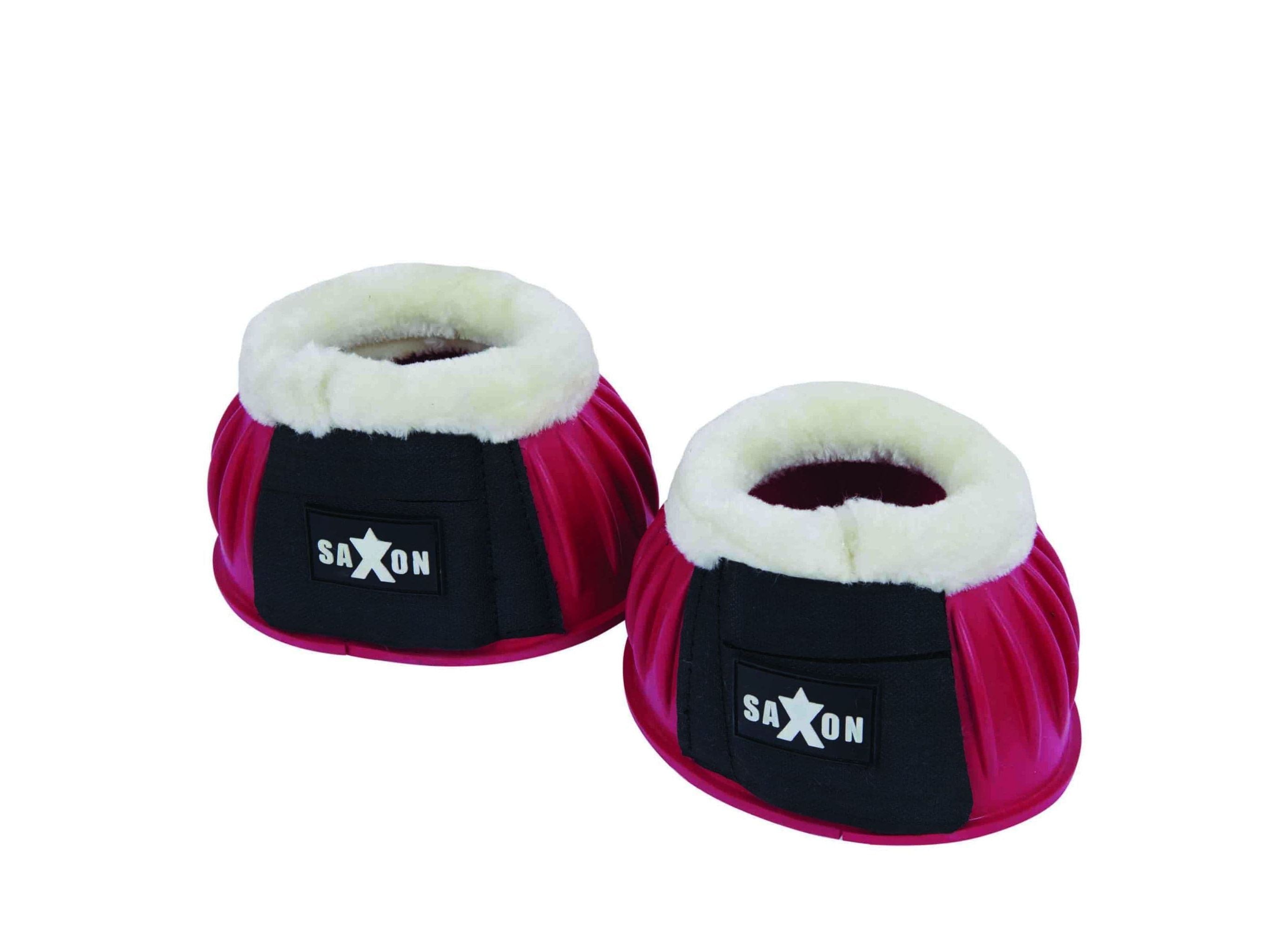 Saxon Fleece Trim Rubber Bell Boots