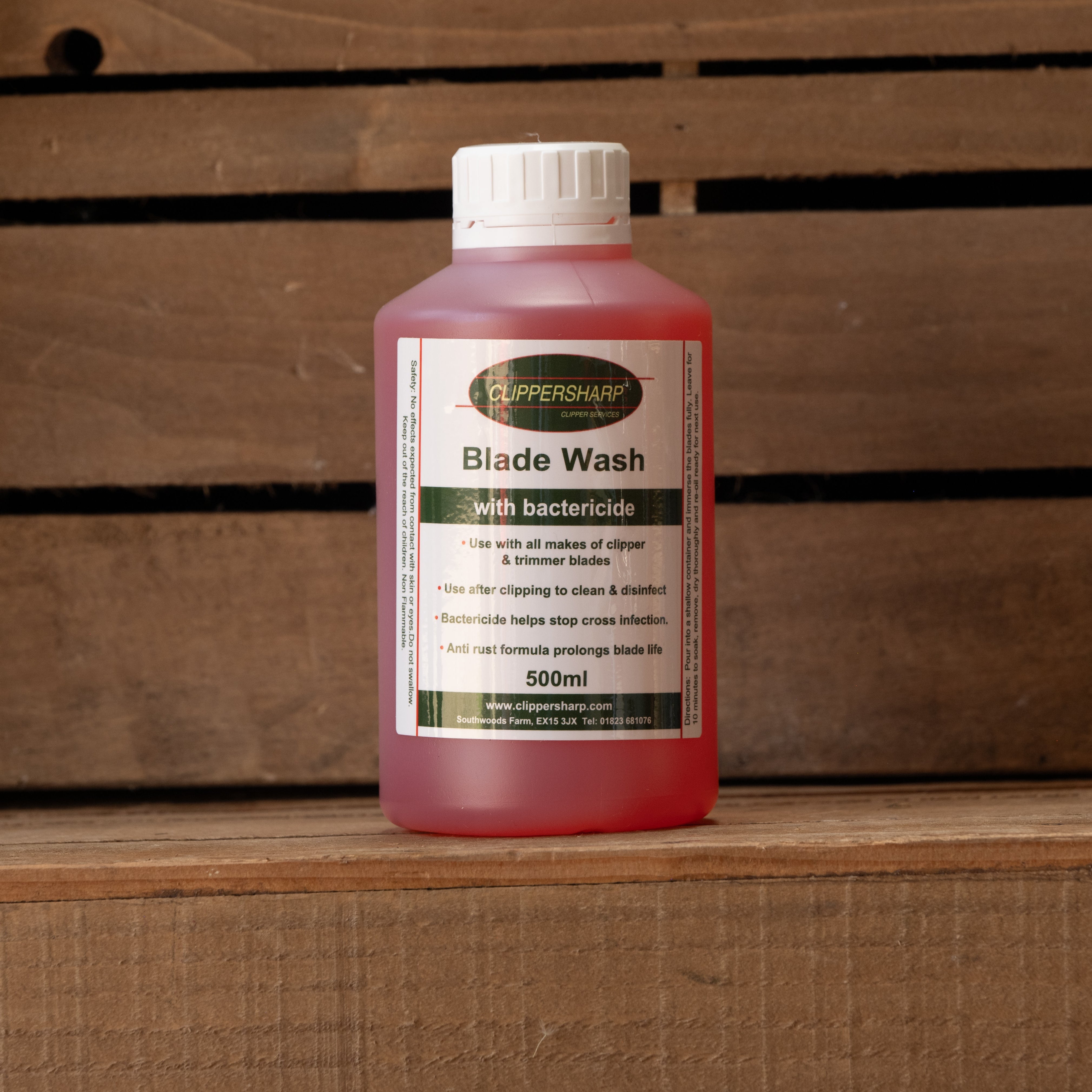 clippersharp blade wash - equestrian equipment