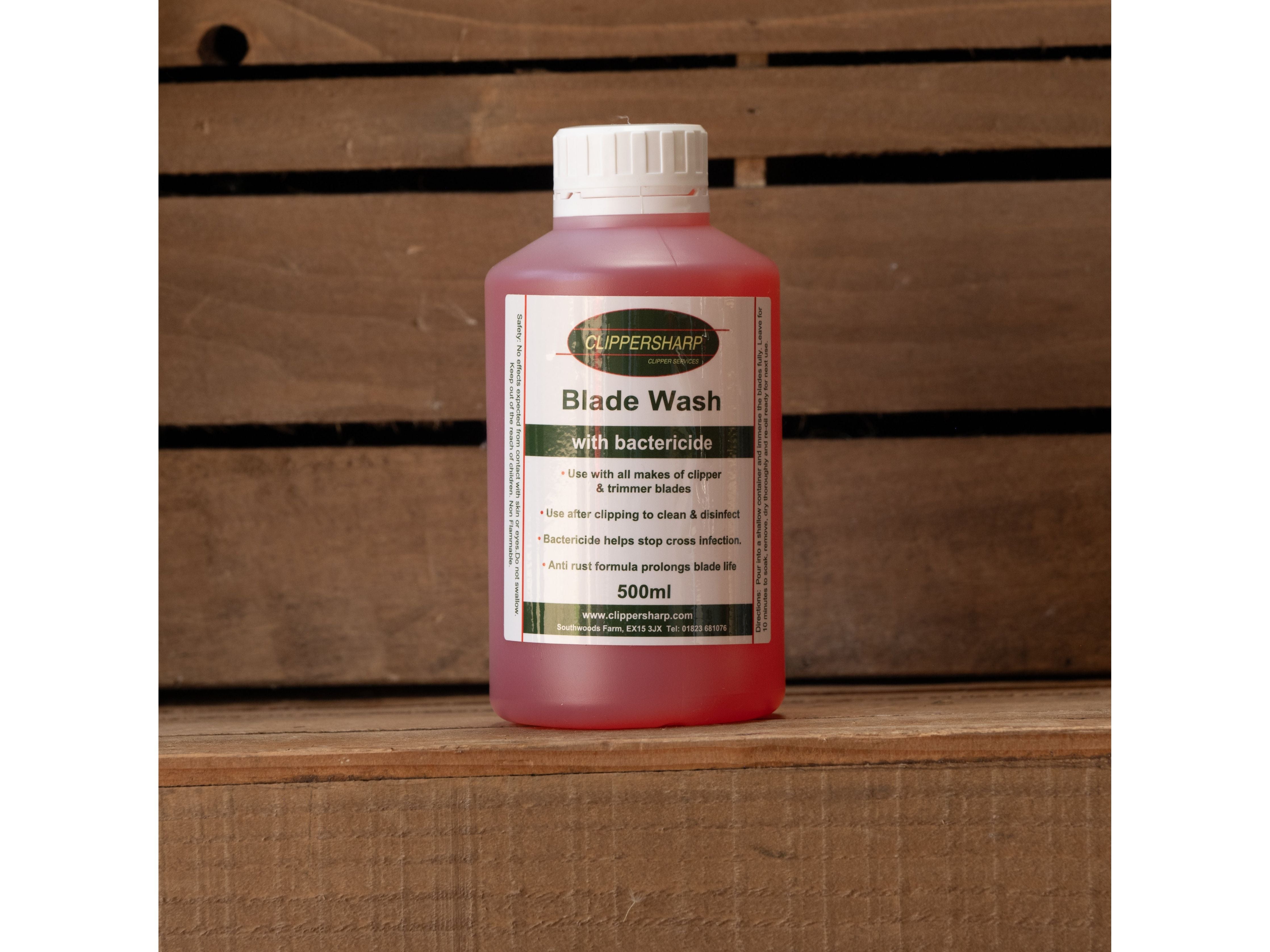 clippersharp blade wash - equestrian equipment