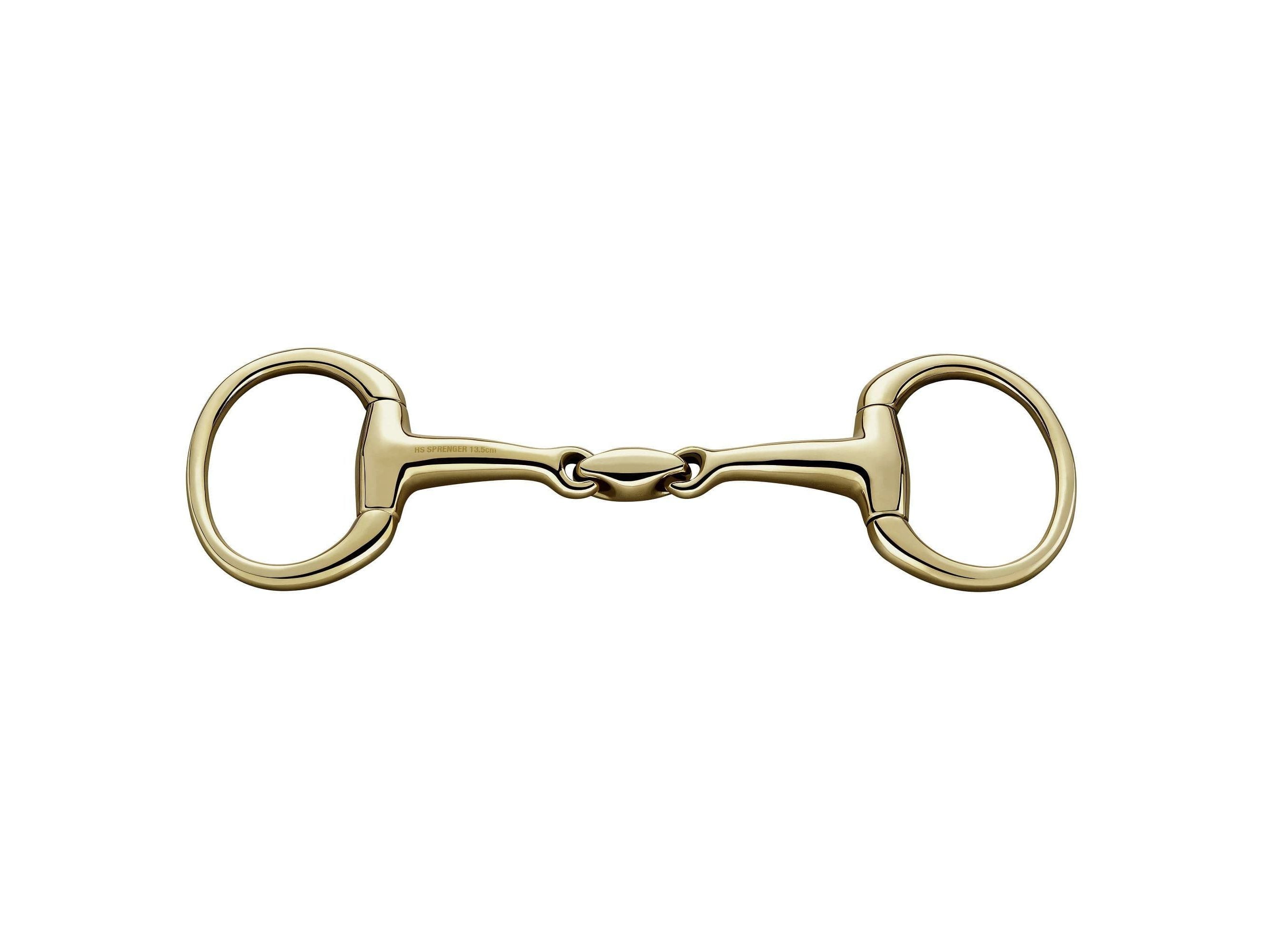 Sprenger Copper Plus Eggbutt Bit - Double Jointed