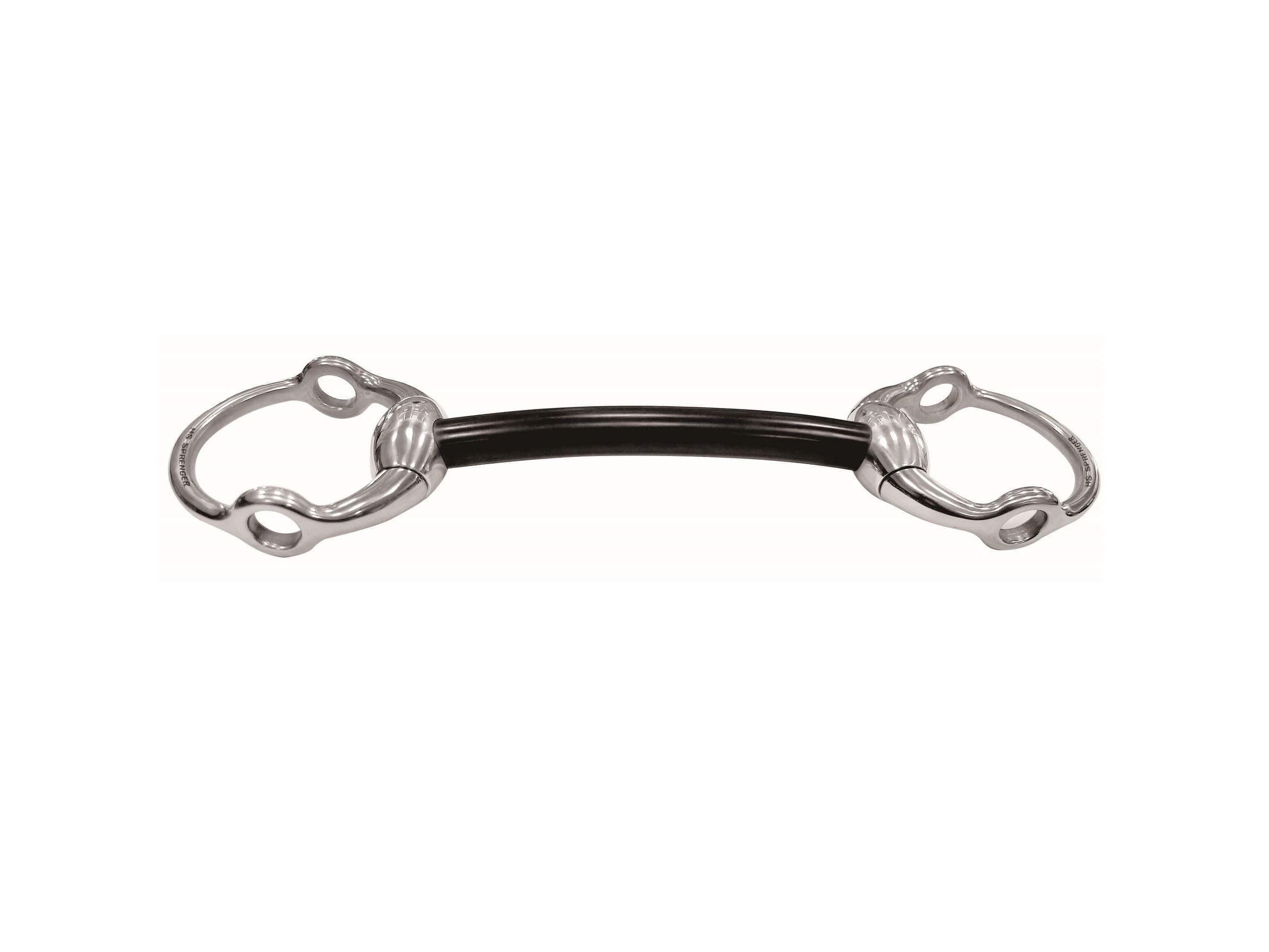 Sprenger Hard Carbon Eggbutt Mullen Mouth Gag Bit