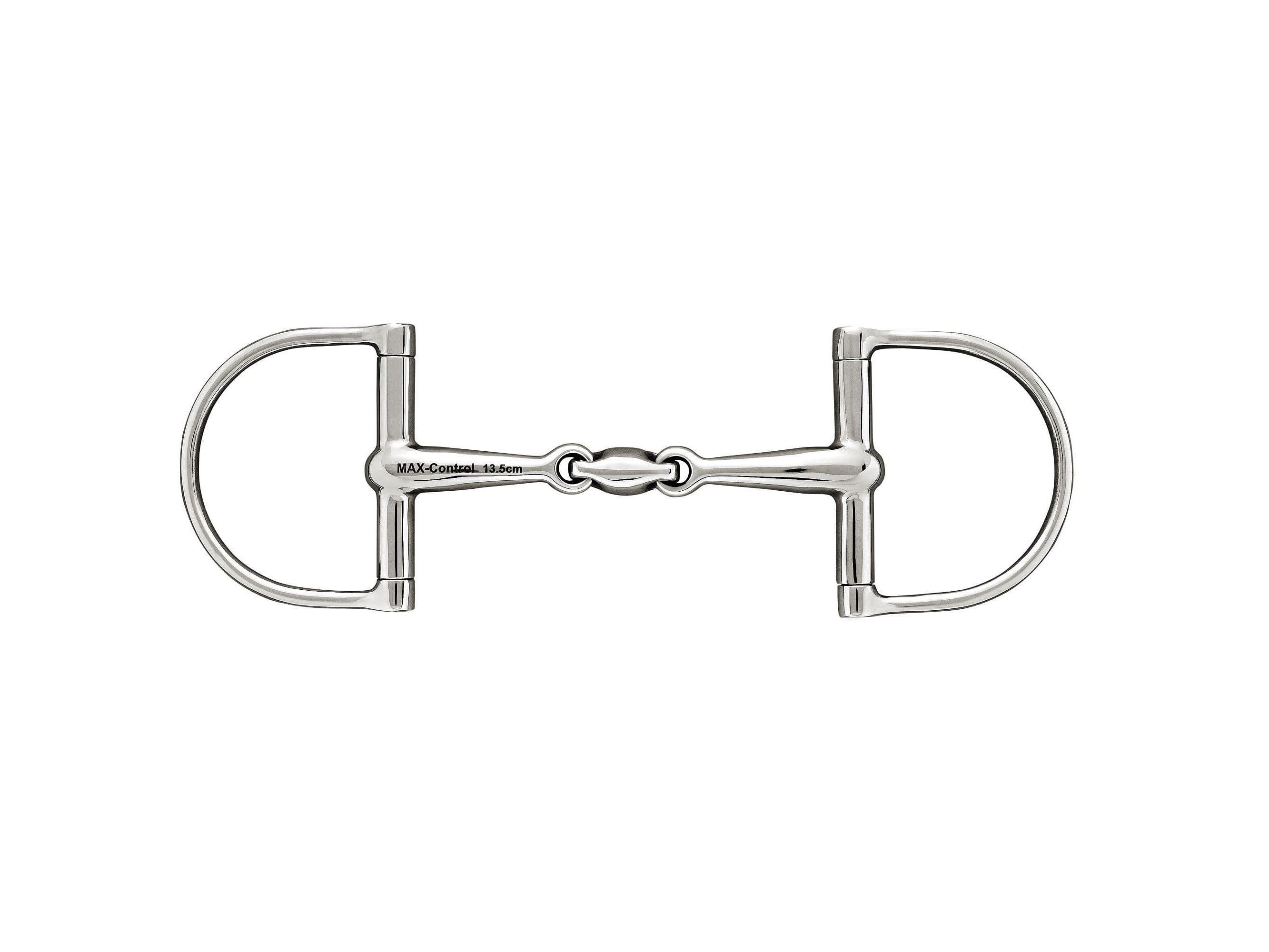 Sprenger Max Control D-ring Snaffle with lockup - Double Jointed