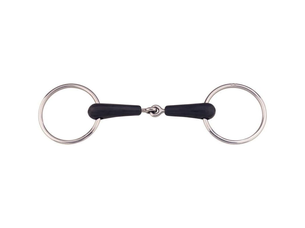 Sprenger Soft Rubber Horse Bit - Single Jointed snaffle