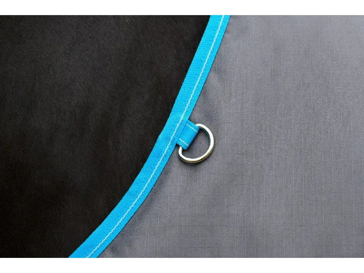 Weatherbeeta Comfitec Classic Standard Neck 50g Lite Plus Grey / Bright Blue / White