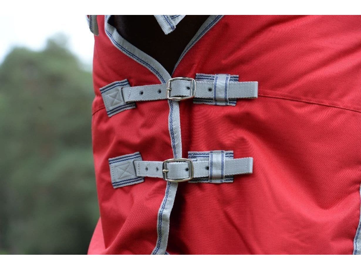 Weatherbeeta Comfitec Classic Standard Neck 50g Lite Plus Red / Silver / Navy