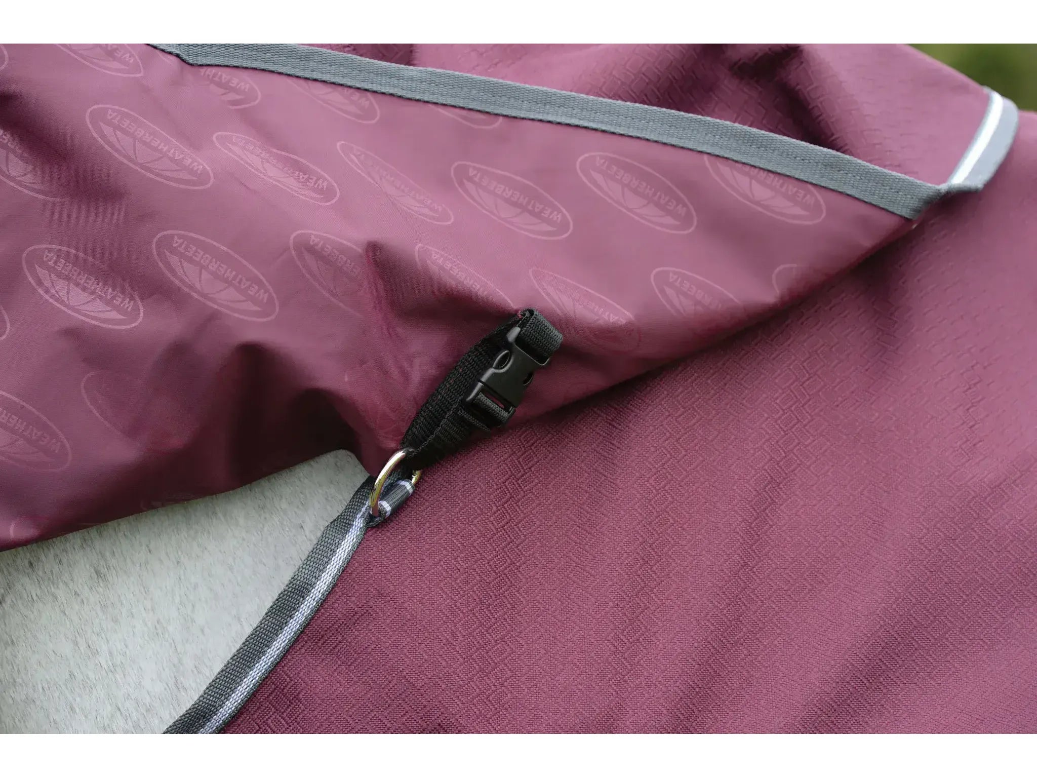 Weatherbeeta Comfitec Plus Dynamic II Standard 0g Neck Lite - Maroon / Grey / White