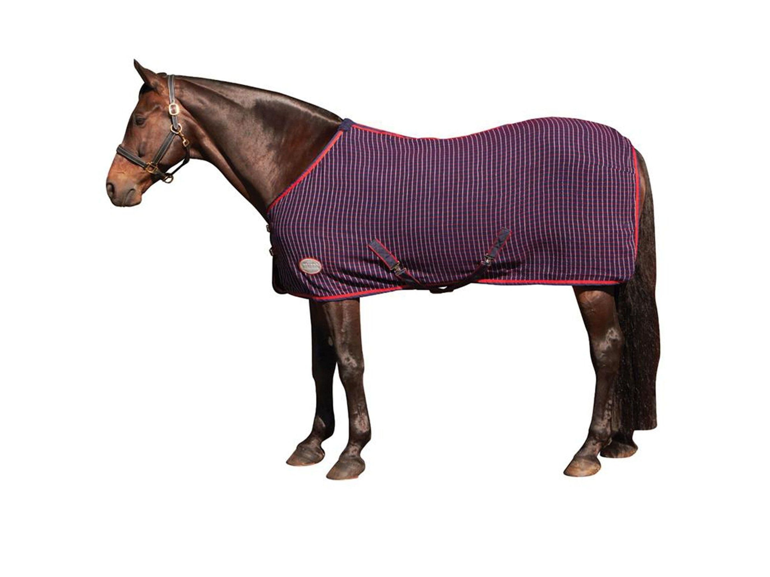 Weatherbeeta Waffle Cooler Standard Neck Navy/Red/White