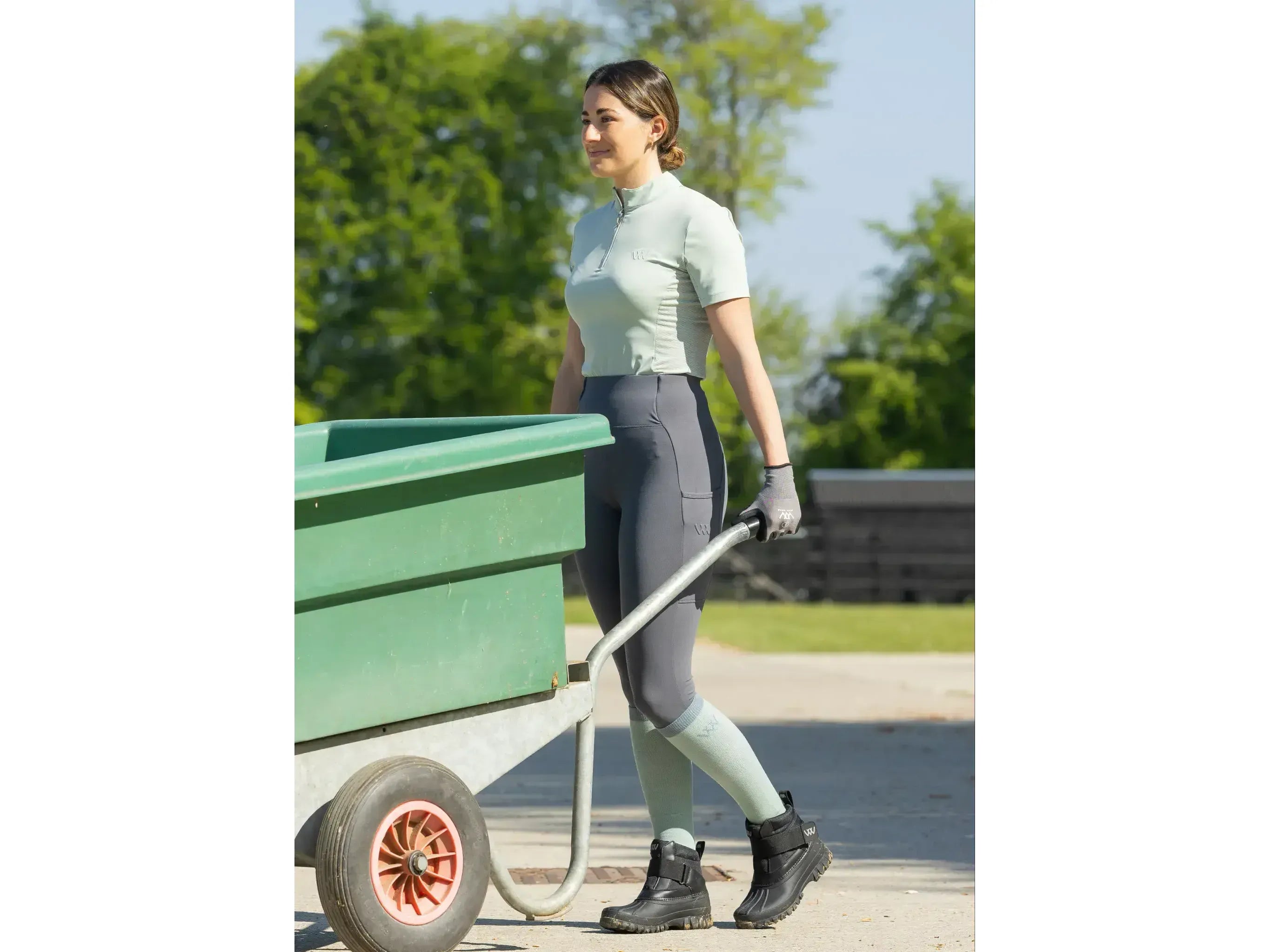 Woof Wear Original Riding Tights - Knee Patch