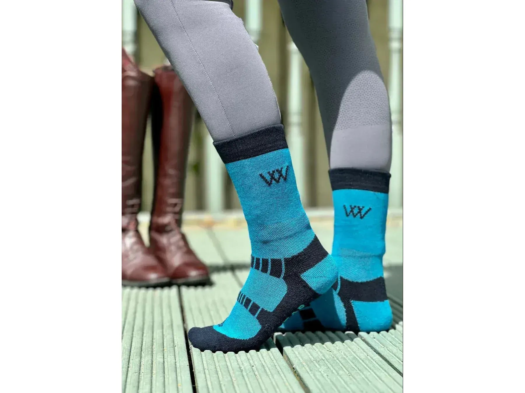 Woof Wear Short Bamboo Waffle Socks